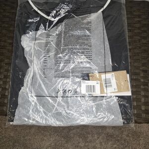 Nike Black and White Men's Polo Shirt